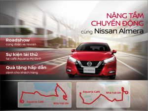 Đặt hẹn cuối tuần cho hoạt động road show và lái thử “nâng tầm chuyển động cùng Nissan”