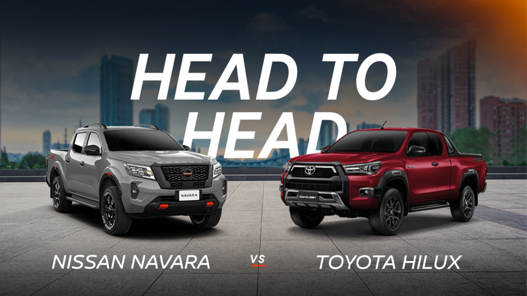 So sánh xe bán tải Toyota Hilux 2022 và Nissan Navara 2022?