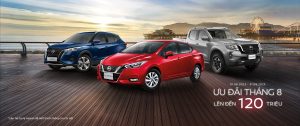 Nissan Hải Phòng ưu đãi tiền mặt cho toàn bộ khách hàng mua xe trong tháng 8
